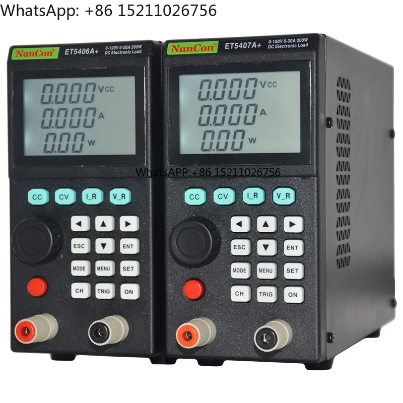 High Quality Factory 200W 180V Programmable Load DC Electronic Load Testing Charger Battery 1 Year High Accuracy IP67