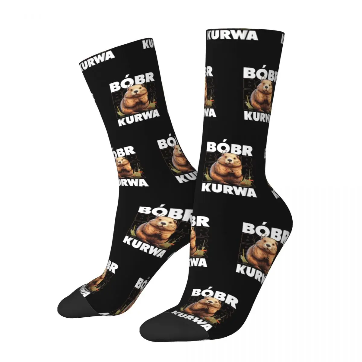 Bober Kurwa Stockings Custom Casual Socks Autumn Anti Sweat Socks Men Outdoor Sports Warm Soft Socks