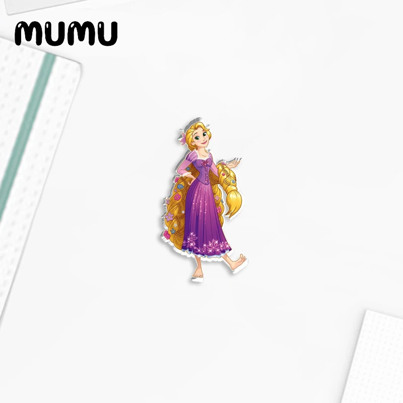 2024 New Tangled Lapel Pin Princess Rapunzel Acrylic Brooches Handmade Epoxy Jewelry Shirt Bag Badge