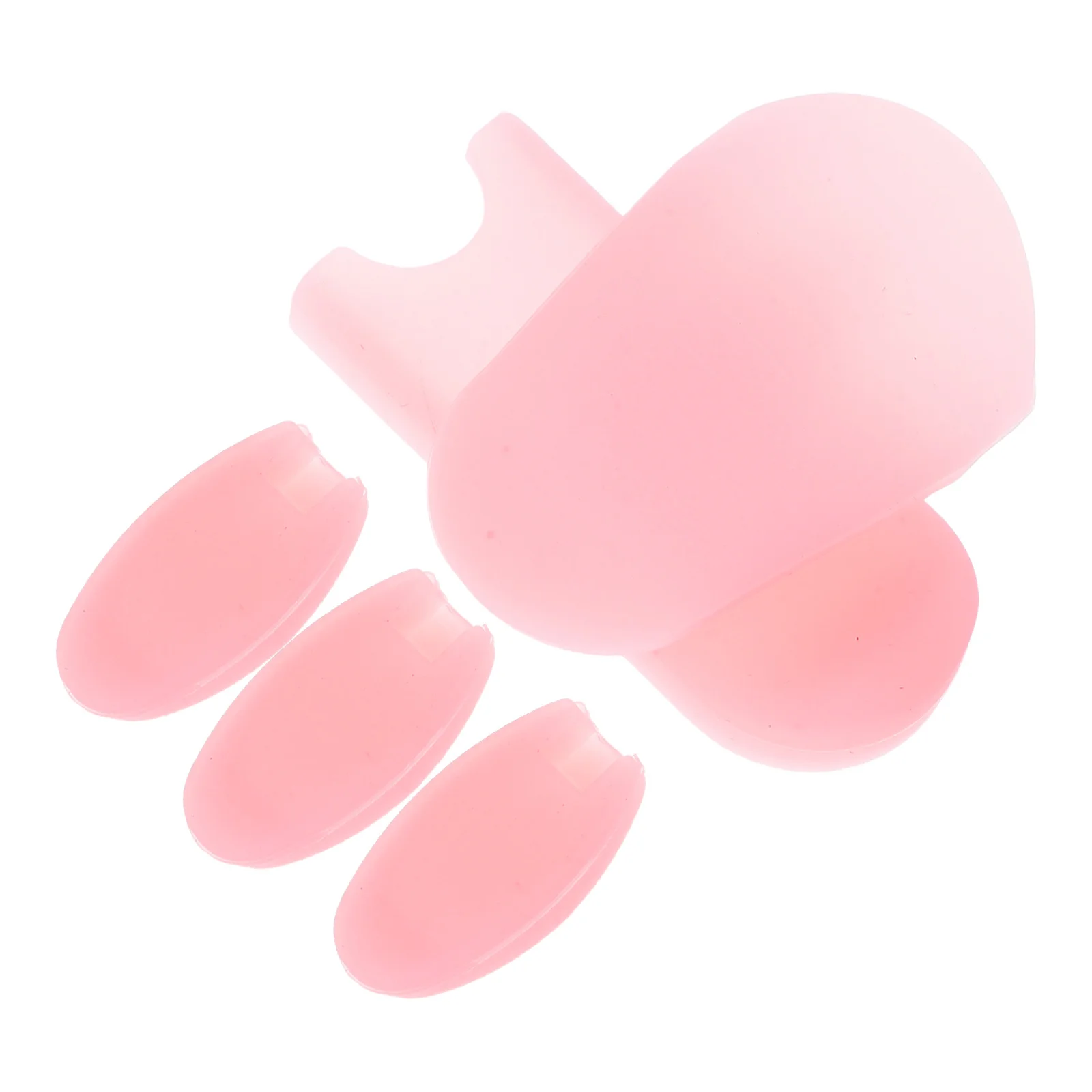 

5pcs Silicone Sax Thumb Rest Cushion Anti Slip Finger Sleeve For Alto Soprano Saxophone Universal Accessories Pink Saxophone