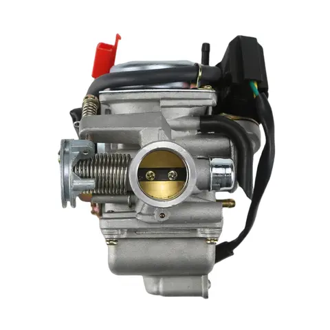 PD24J Motorrad Vergaser Carb Für Honda GY6 24mm Roller ATV BAJAJ Go Kart 125cc 150cc Motorrad Zubehör