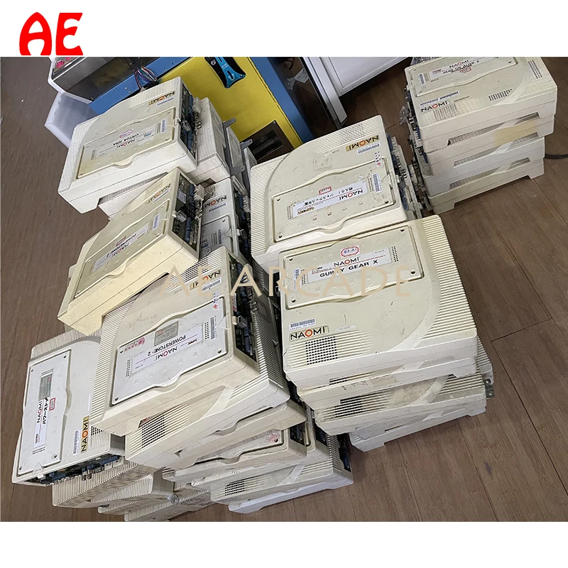 Original Arcade Sega NAOMI Motherboard Consoles and Retro Video Gaming Accessories Game Cassette Arcade Game Part Tested Working