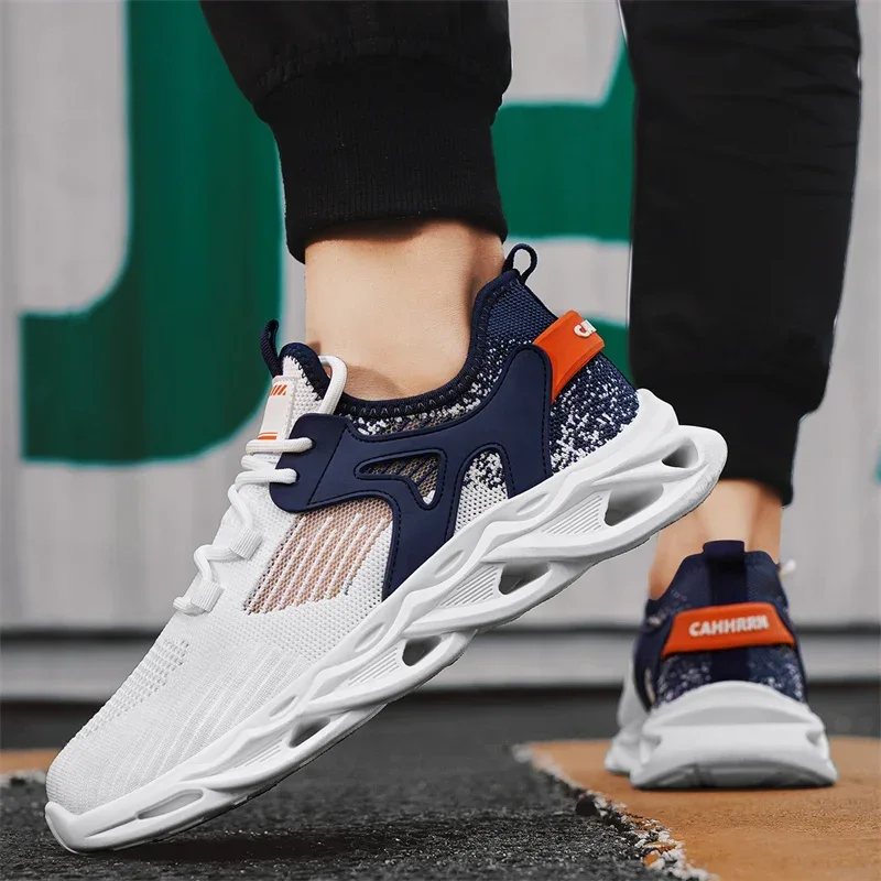 

Универсальные мужские кроссовки для отдыха, мужские легкие удобные спортивные прогулочные туфли, модные высококачественные легкие удобные прогулочные туфли