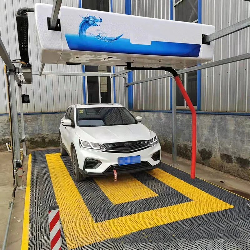 نظام ماكينة غسيل السيارات الأوتوماتيكية 360 درجة، خدمة ذاتية أوتوماتيكية بالكامل، ماكينة غسيل أوتوماتيكية للعملات المعدنية