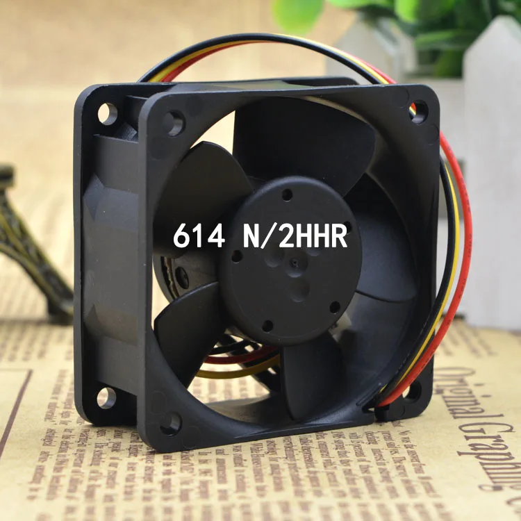 

High temperature resistance fan 26V 0.14A 3.5W High end equipment fan 60X60X25MM 614N/2HHR Silent Cooling Axial flow fan