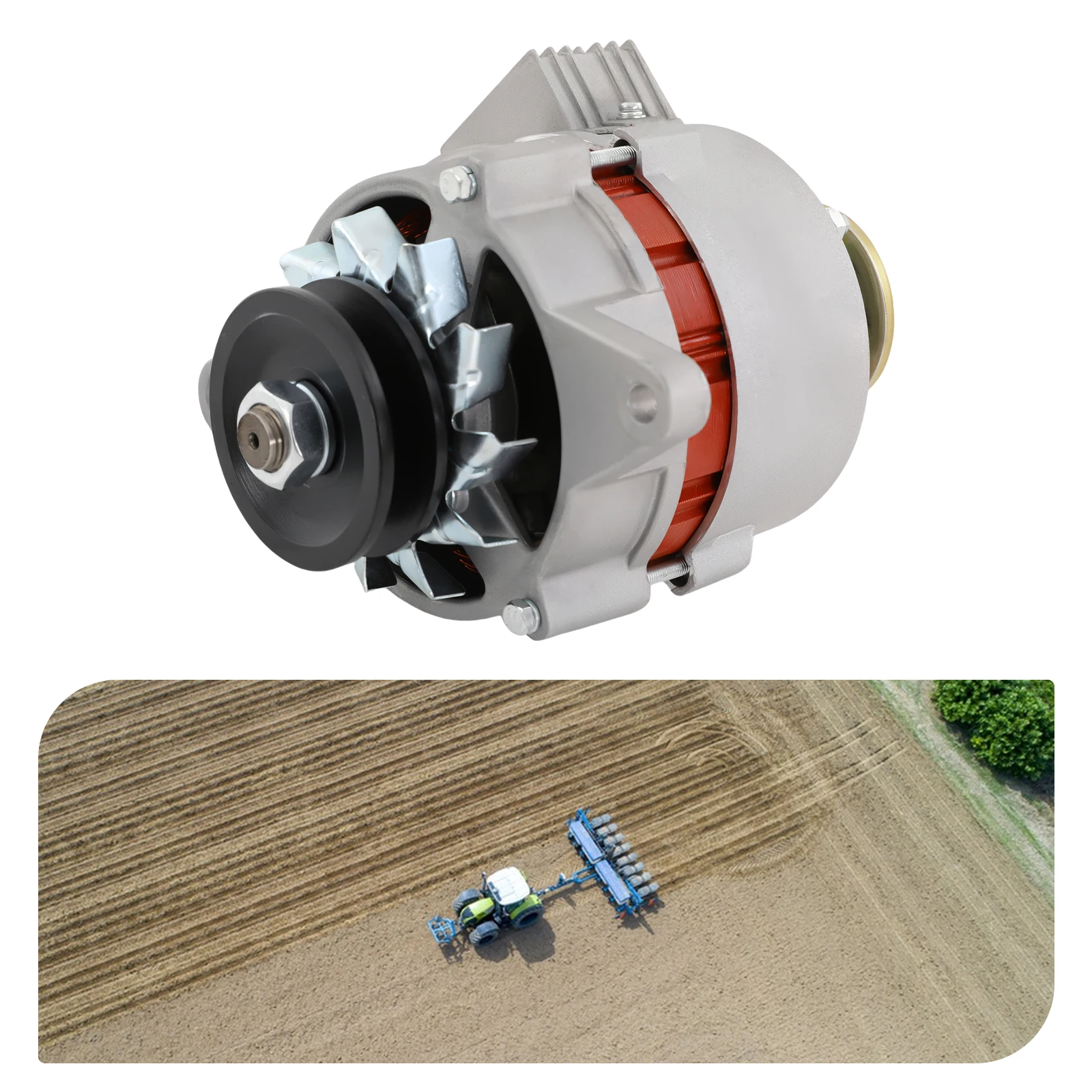 

1000W 12V Permanent Magnet Generator Copper AC/DC Alternator Magnet Synchronous Generator for Tricycle, Tractor Power Supply