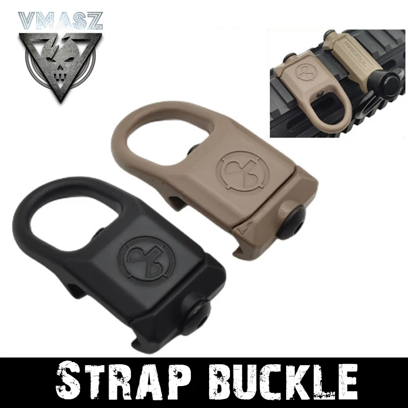 VMASZ  Strap Buckle  Buckle QD Magap Strap Buckle 20mm Rail Toy AccessoriesRSA Rail Mount Sling Adapter Loop