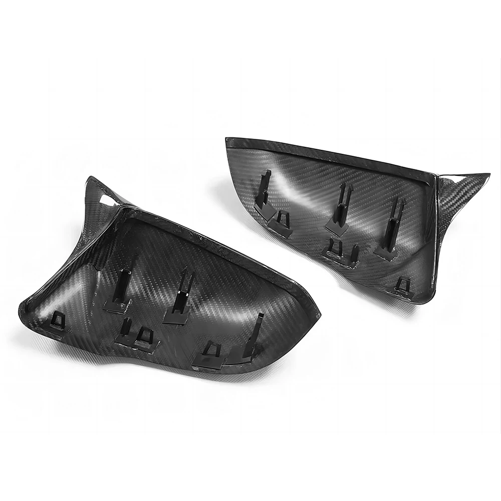 Replacement Rearview Side Mirror Covers For BMW F40 F52 F44 F45 F46 F48 F49 F39 1 2 X1 X2 Series M Dry Forged Carbon Fiber Shell