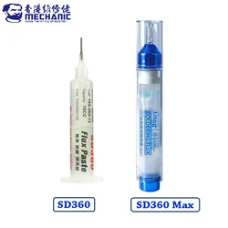 MECHANIC Solder Paste 10CC Icing No-Clean Welding Advanced Transparent Oil Flux Booster For PCB SMD BGA SMT Soldering Repair