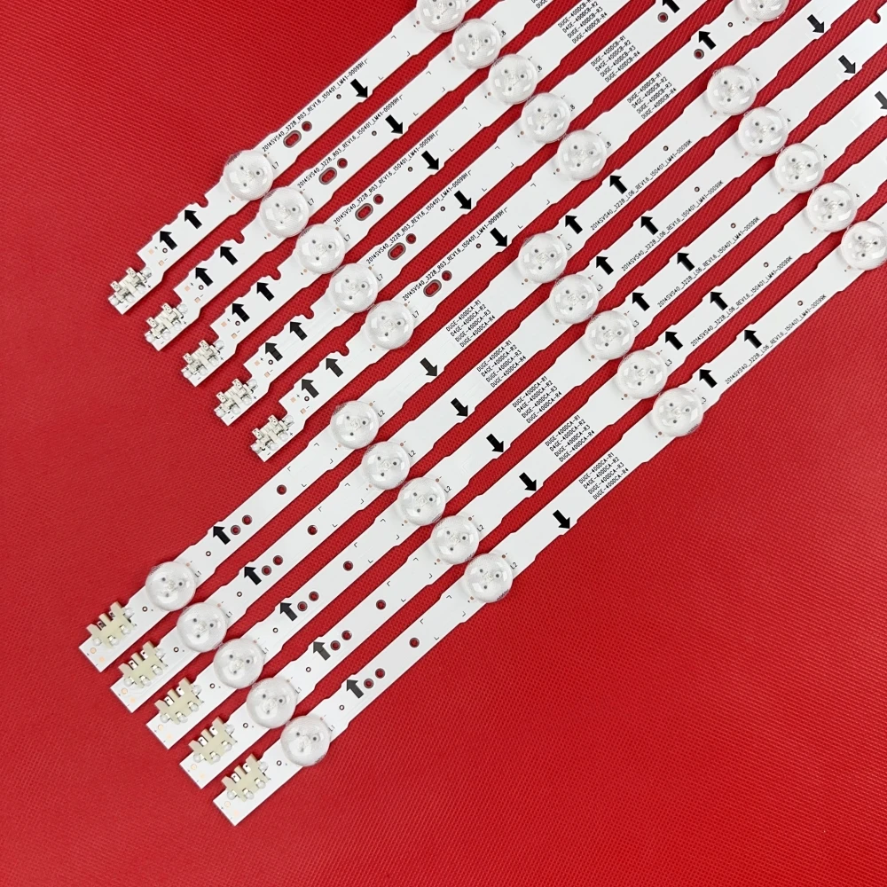 LED Backlight For UE40H5000 UE40H6500 UE40H5500 UE40H6200 D4GE-400DCB-R2 UE40H5100 CY-GH040HGLV2H, CY-GH040HGLV3H UE40H6400