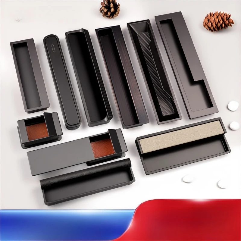 American Style Fashion Cabinet Handles Wooden Drawer Pulls for Wardrobe Bookshelf Furniture Hardware
