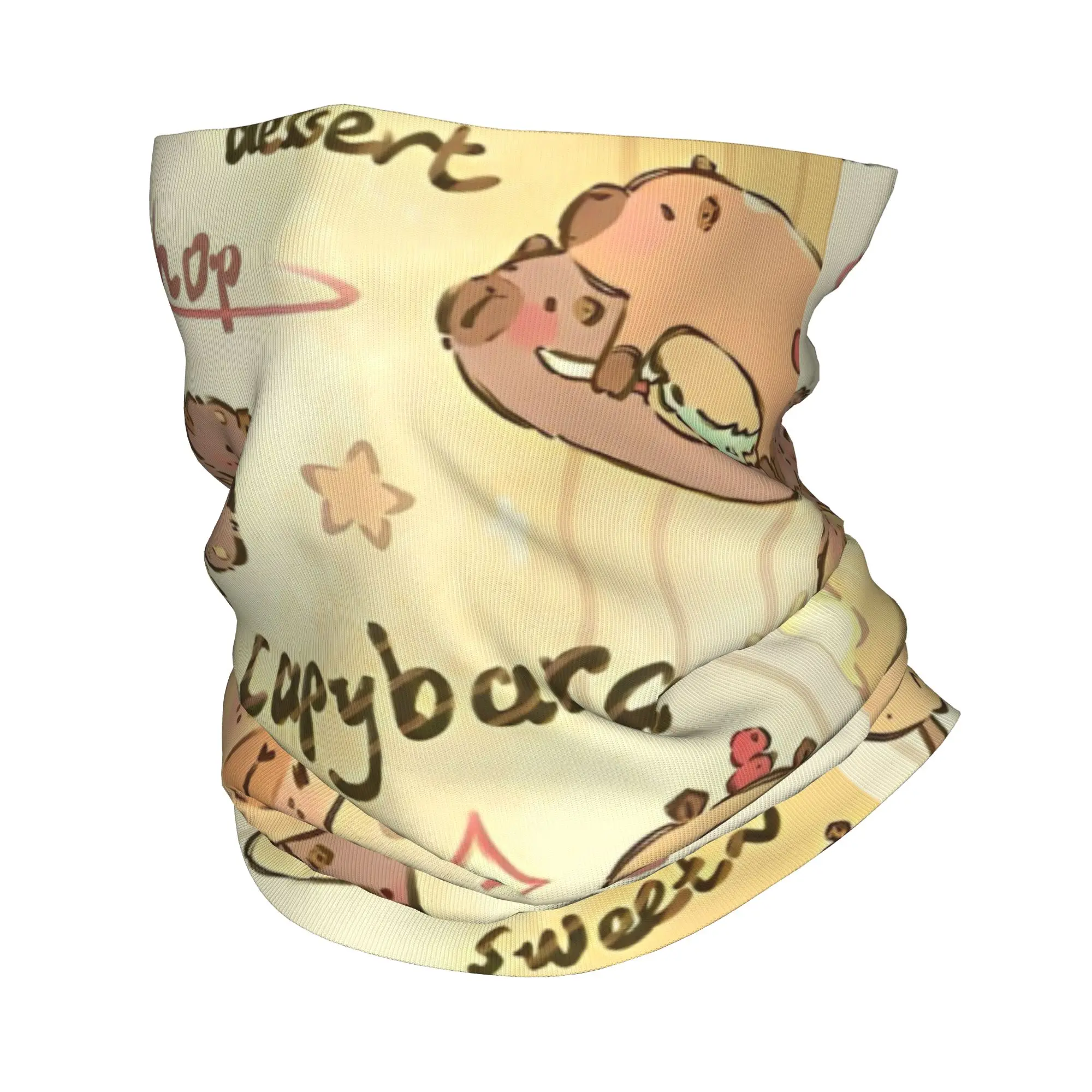 Pasamontañas Multifuncional con Estampado de Capibara, Bufanda, Máscara, para Montar a Caballo, para Hombres, Mujeres y Adultos, para Todas las Temporadas