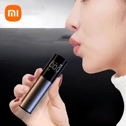 Xiaomi Automatic Alcohol Tester Professional Breath Tester LED Display Portable USB Rechargeable Breathalyzer Mini Alcohol Test