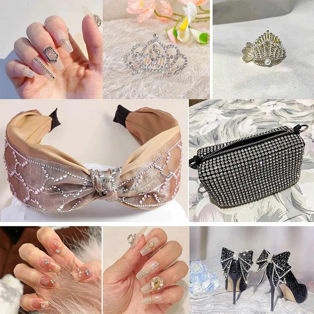Bulk Transparent Rhinestone Craft Gems