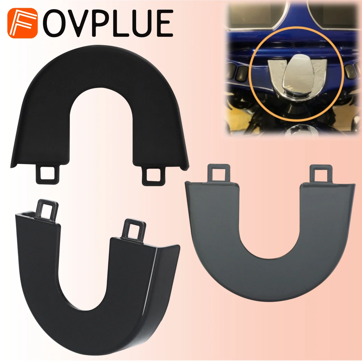 2015-UP Motorrad Zubehör Zündschalter Panel Trim Abdeckung für Harley Touring CVO Road Glide Limited FLTRK FLTRX FLTRXS Ultra FLTRU