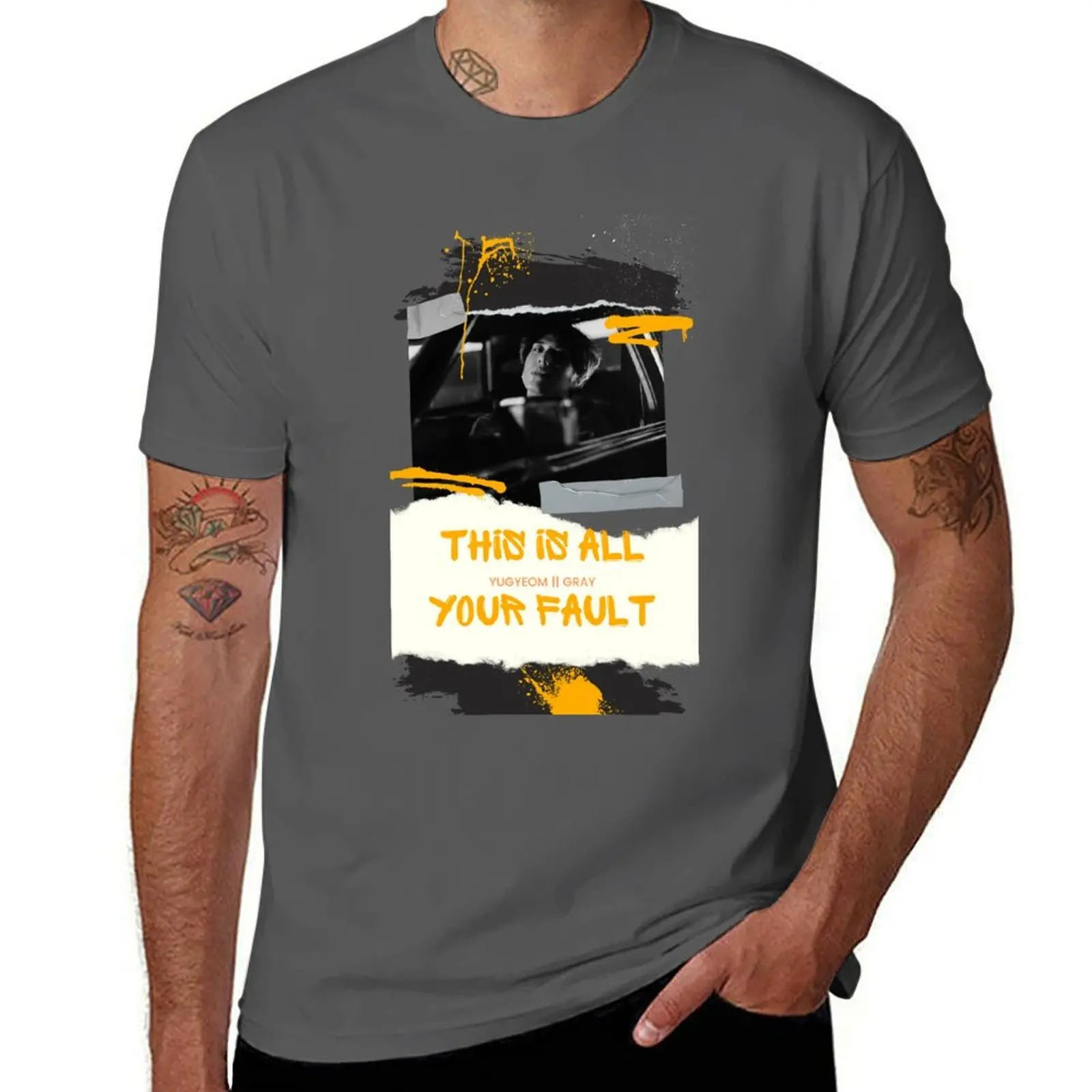 

All Your Fault - Yugyeom Inspired T-Shirt Casual Trendy Streetwear Tee Shirt