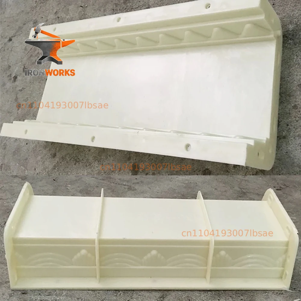 cement vase column railing ABS plastic steel 18 width prefabricated top line mold fence line mold