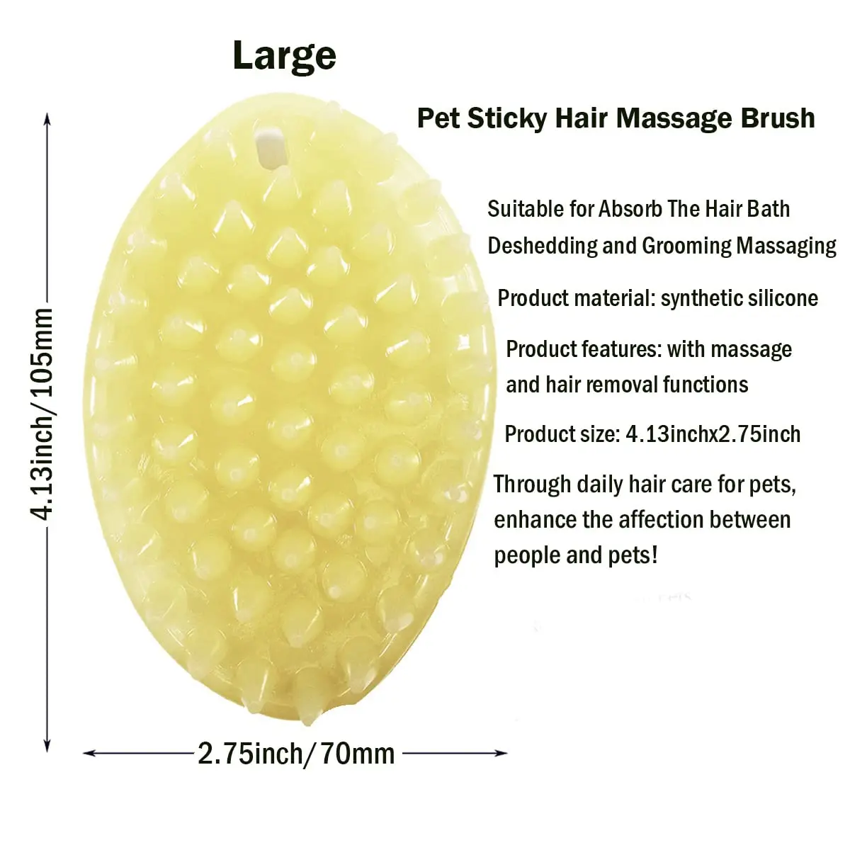 Dog Cat Massage Brush Pet Washer Comb Cleaner Puppy Wash Tools Soft Gentle Silicone Bristles Quickly Cleaing Brush Tools