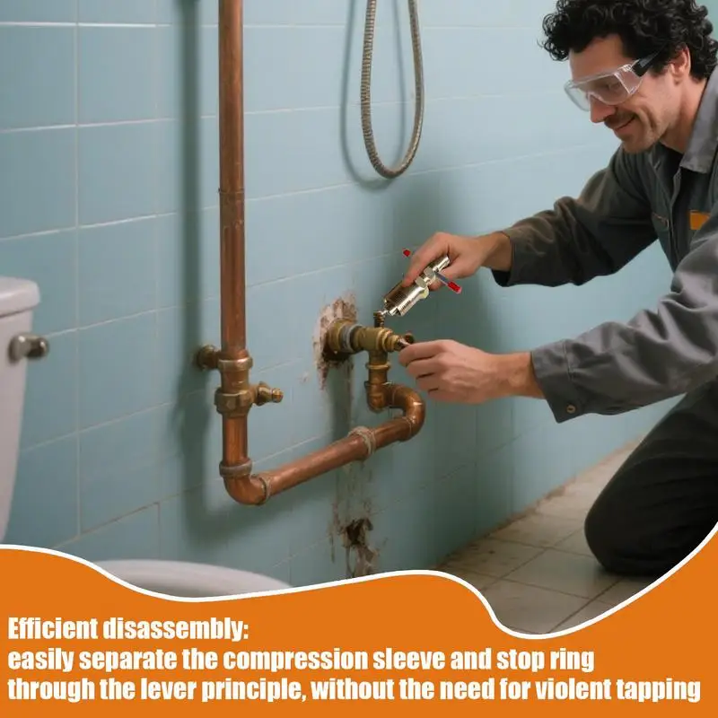 Compression Sleeve Puller Erosion-Resistant Pipe Extractor Special Application For Beginners Professionals Home Users Women
