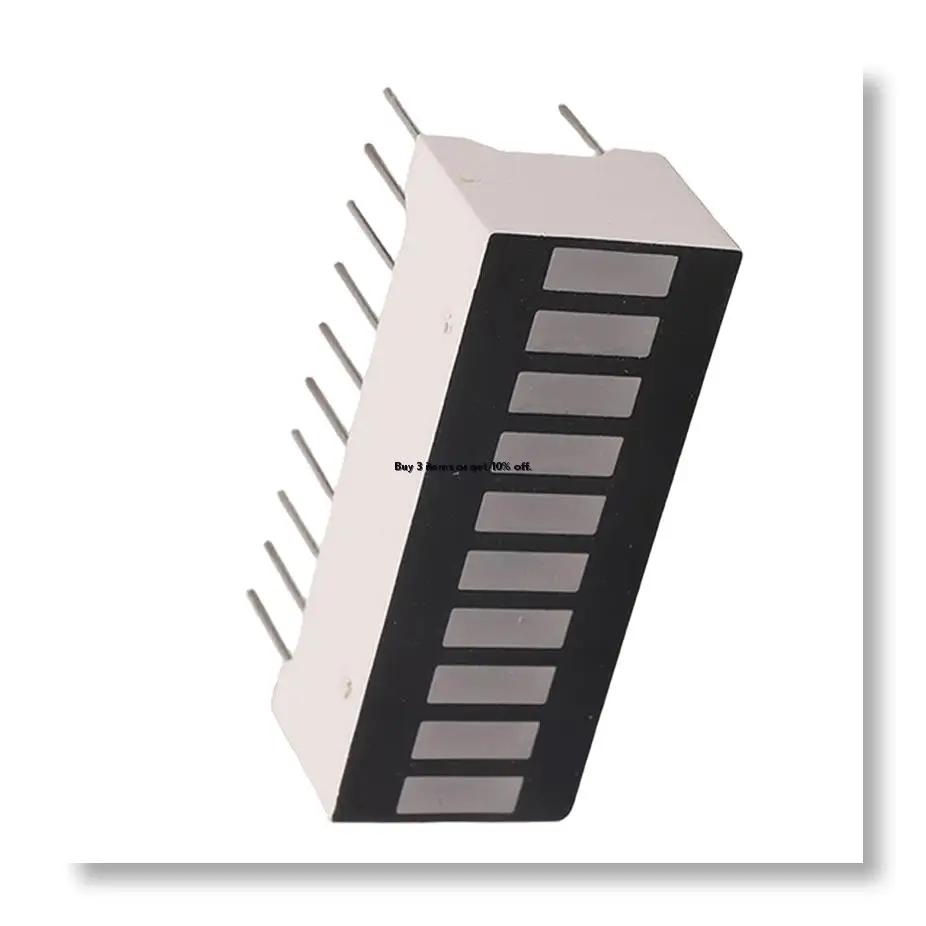 ✱10 Segment Red LED Bar-graph Display