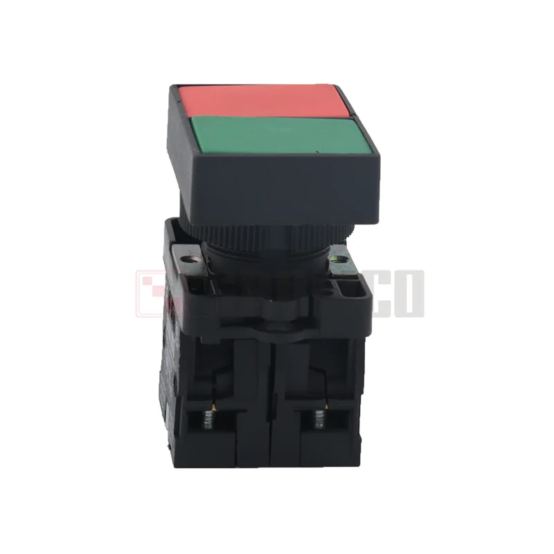 Double-Headed Push Button Switch With Waterproof Cap SB2 LA68B XB2EL8325 EL8425 XB2EL9325 EL9425 Momentary Spring ReturnØ22mm