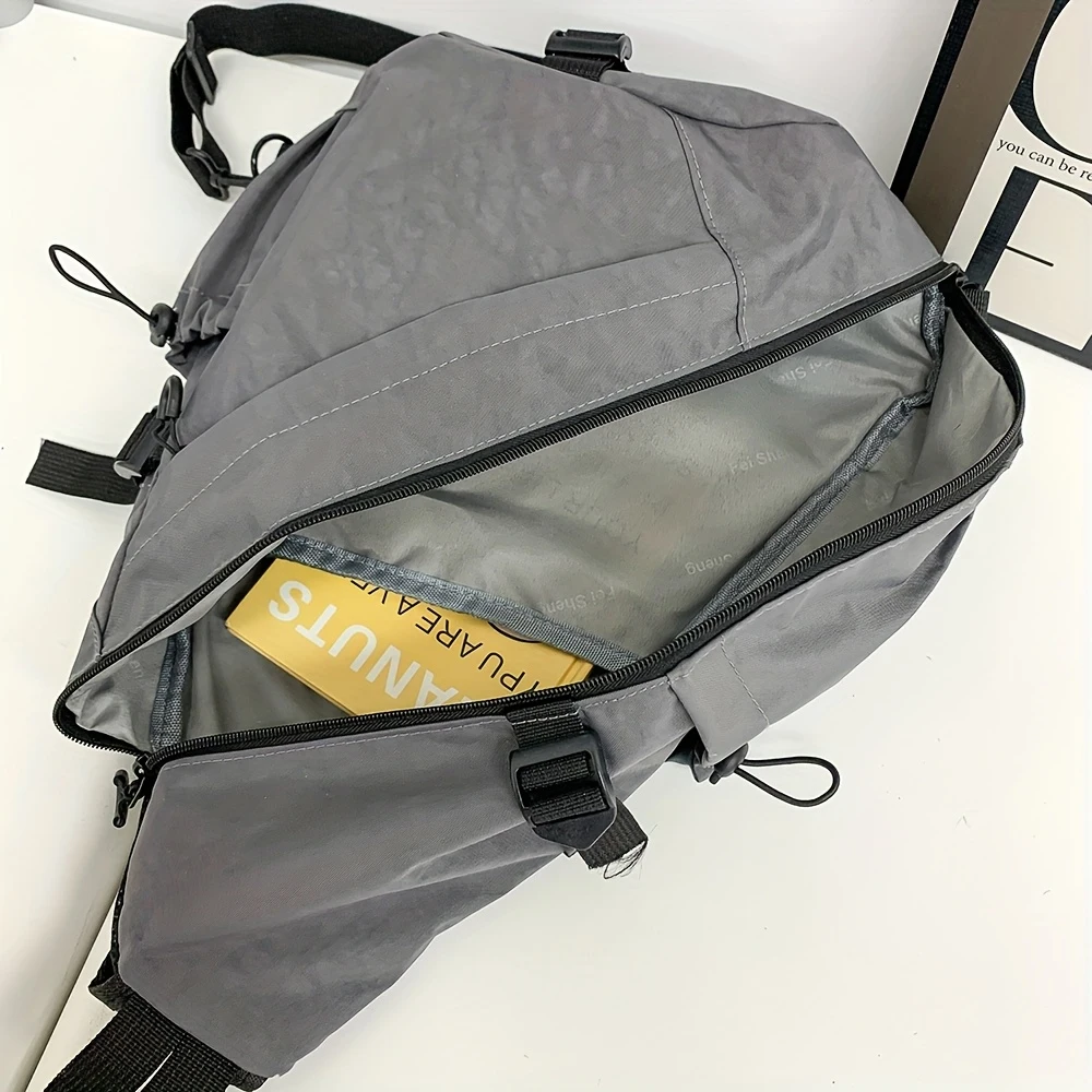 Brusttasche mit großem Fassungsvermögen, Sport-Umhängetasche, Fahrradtasche, Arbeitstasche, neue funktionelle und vielseitige Umhängetasche – Detail 10