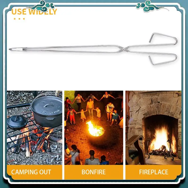 

Reliable Charcoal Tongs Tongsversatile Stick Tongs, Durable Stainless Steel BBQ Tongs, Charcoal Tongs Durable Easy Install Easy