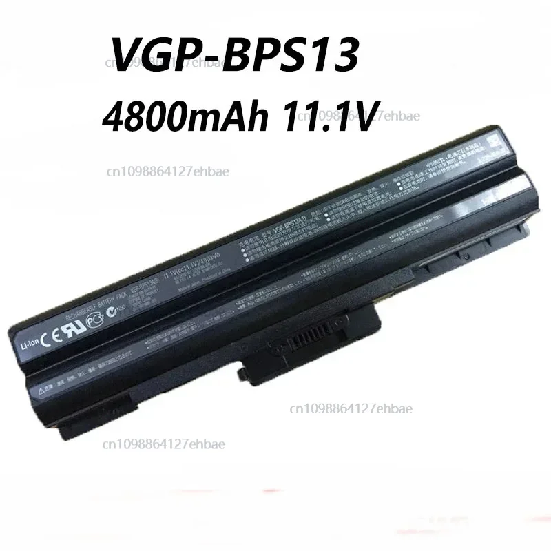 

VGP-BPS13 4800mAh 11.1V Laptop Battery For Sony Vaio VGN-AW VGN-CS VGN-FW VGN-NS VGN-NW VGP-BPS13/B VGP-BPS13A/BFast