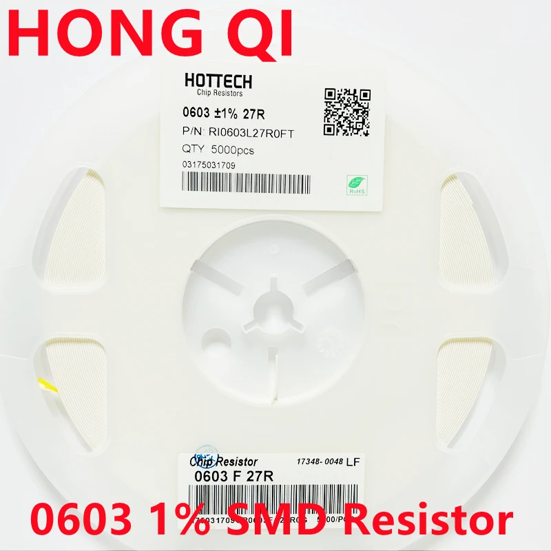 

5000PCS 0603 1% Resistor SMD Accuracy 0 ohm ~ 10M ohm 1K 2.2K 10K 100K 0 1 10 100 150 220 330 ohm 1R 10R 100R 150R 220R 330R