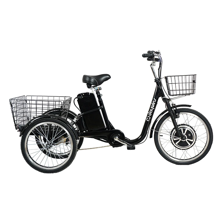 Best Selling Three Wheel Bicycle Adult Front Brushless Electric Tricycle Trike