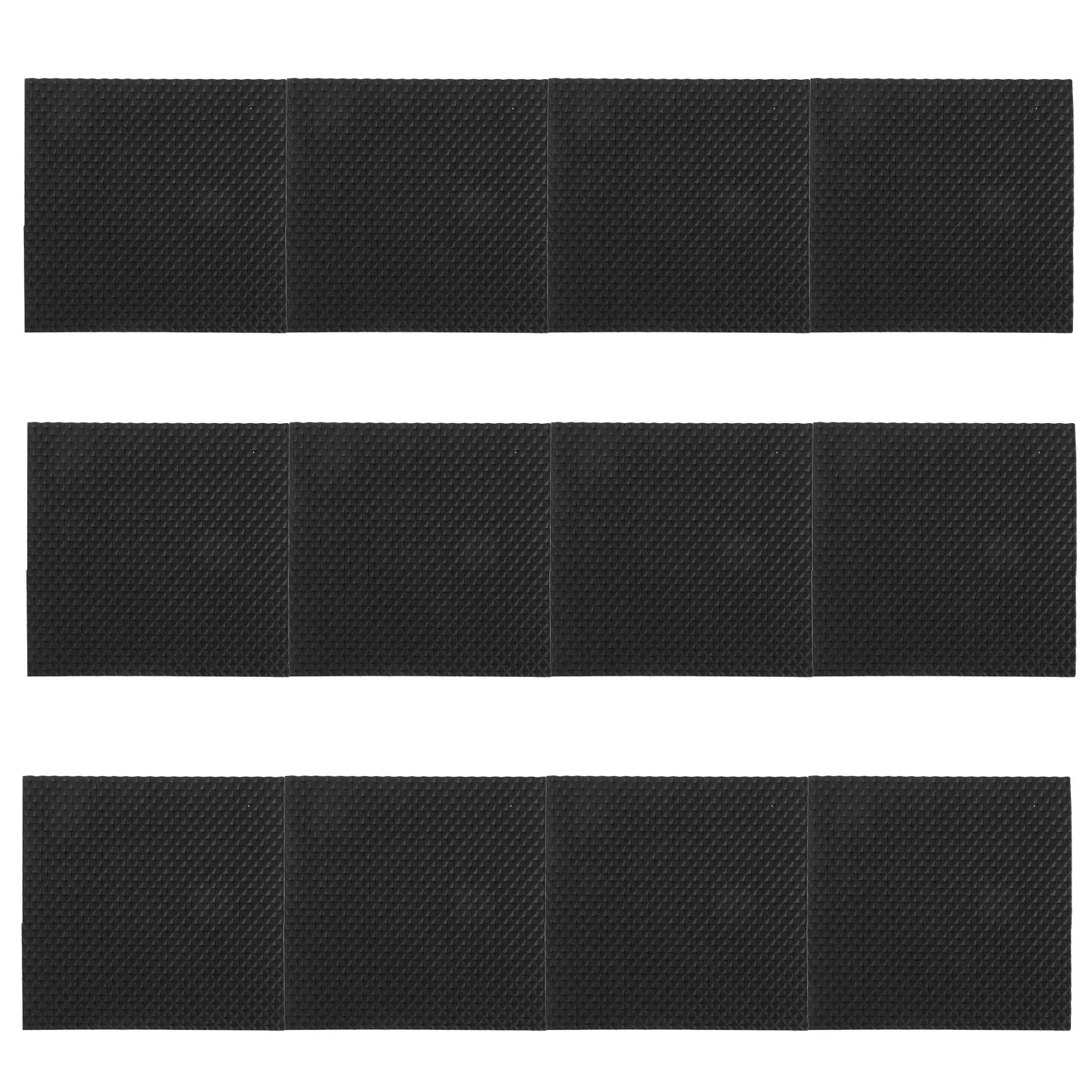 12Pcs Pool Table Leg Leveling Pads Rubber Shims Furniture Feet Levelers Floor Protectors Anti Slide Billiard Table Kit Black