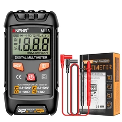 ANENG Digital Meter 1999 Count NCV Multimeter On Off Beeps Auto Identity Data Retention Battery Operated Detector Tester G6KA