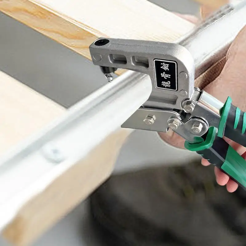 Partition Wall Stud Punching Pliers Industrial-Grade Durability For Heavy Use For Most Gypsum Board Work Decoration Projects