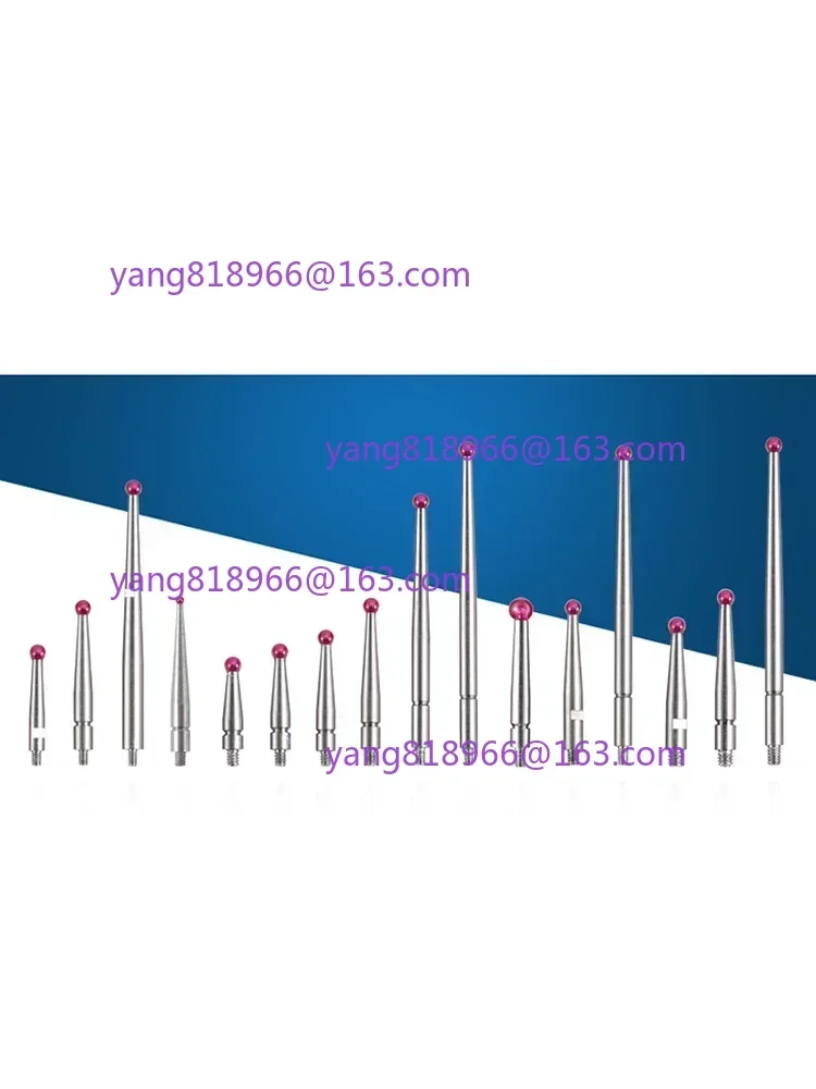 1 adet yeni yakut kafa kadranlı gösterge iğnesi M1.4/M1.6/M1.7/M1.8/M2.0 gösterge probu ölçüm başlığı yükseklik ölçer probu