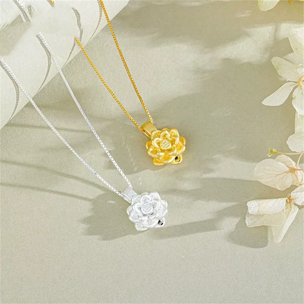 

Korean S925 Necklace - Lucky Lotus, Luxury Niche, Exquisite Women's Gift for Her