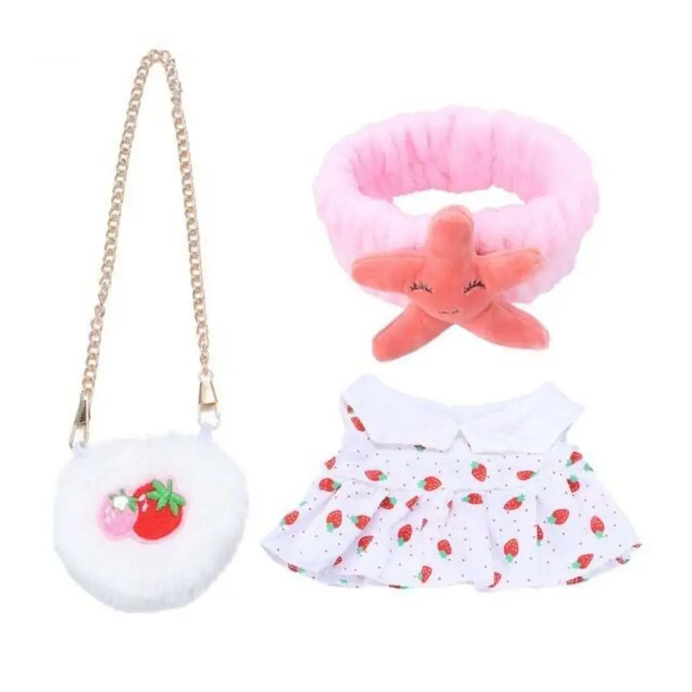 Doll Cloth Accessories LaLafanfan Cafe Clothes DIY Clothing 30cm Yellow Duck Clothes Kawaii Dress Up Ducks Doll Clothes