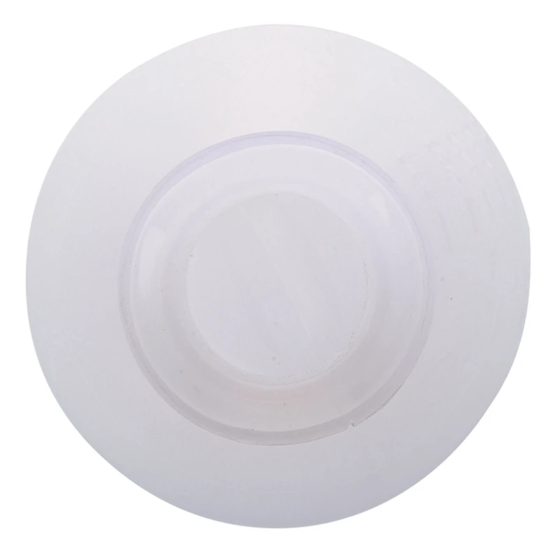 Botella de almacenamiento de plástico transparente, frasco cónico químico de laboratorio, 4x500Ml