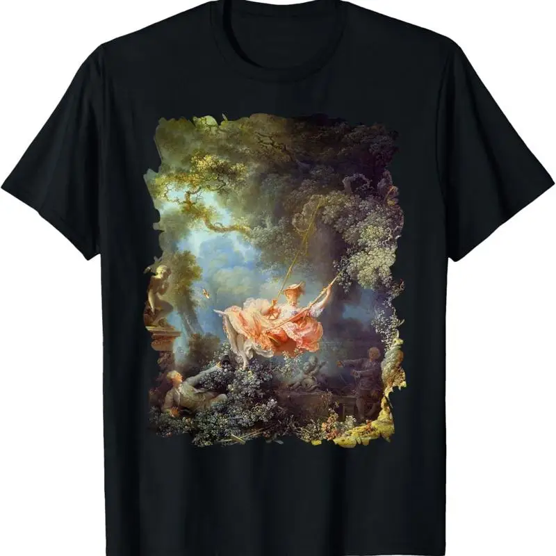 Fragonard_s The Happy Accidents of Swing Famous Painting T Shirt