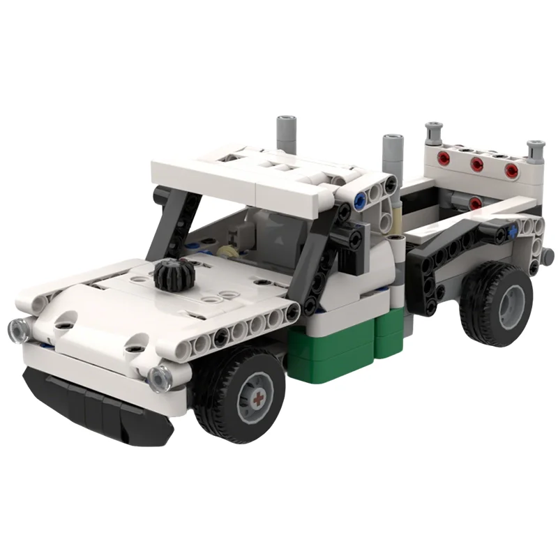 300pcs MOC Alternate Pickup Truck Technical Model Building Blocks Construction Toy Christmas Gifts DIY Creative Idea Education
