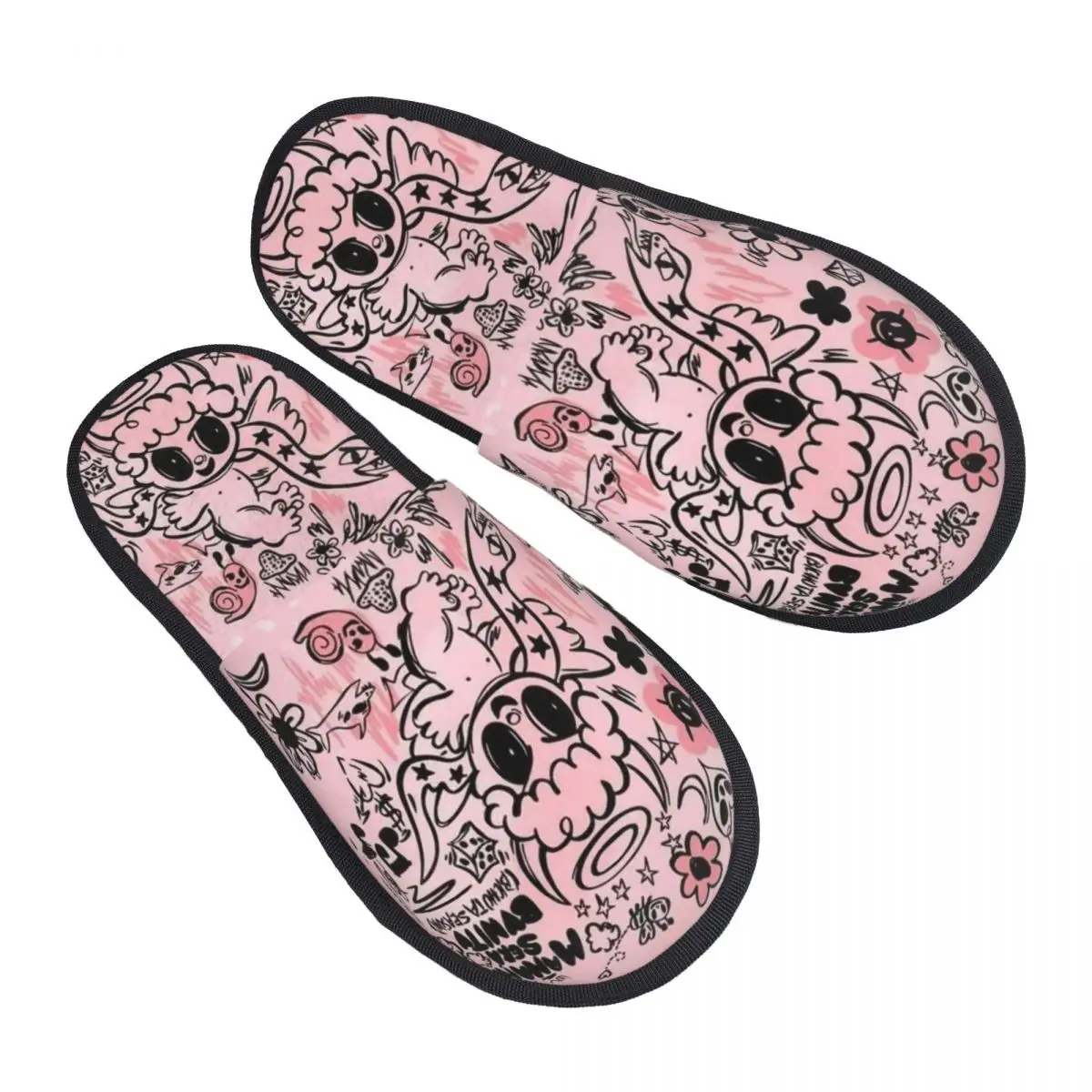 Custom Manana Sera Bonito Bichota K-Karol Singer G Memory Foam Slippers Women Cozy Warm House Slippers