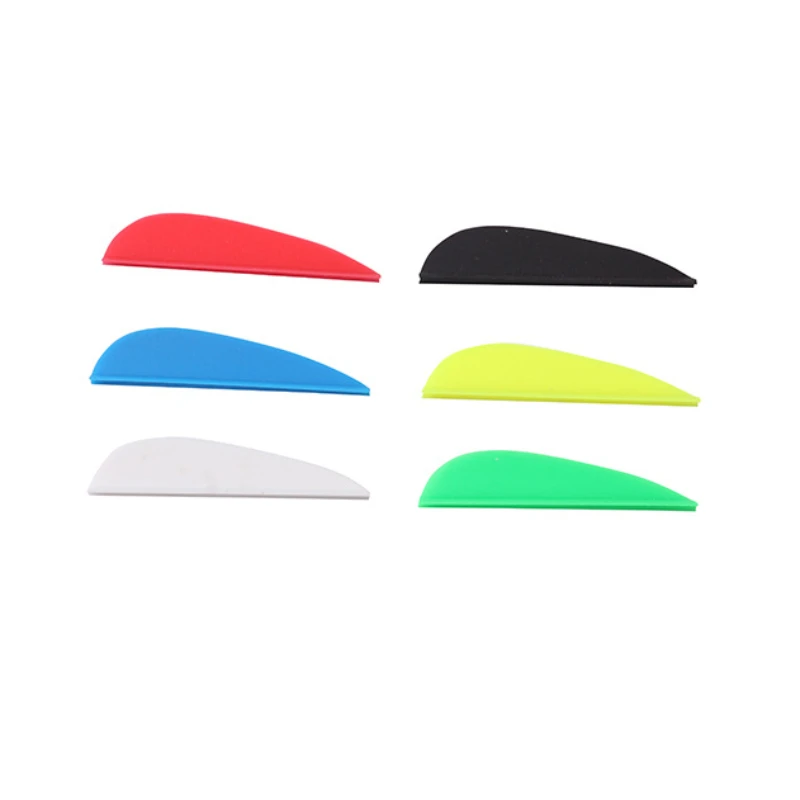 Picture 3: 16pcs Rubber Arrow Wings 2 inches Rubber Dart Wings Shooting Feather for Arrows DIY