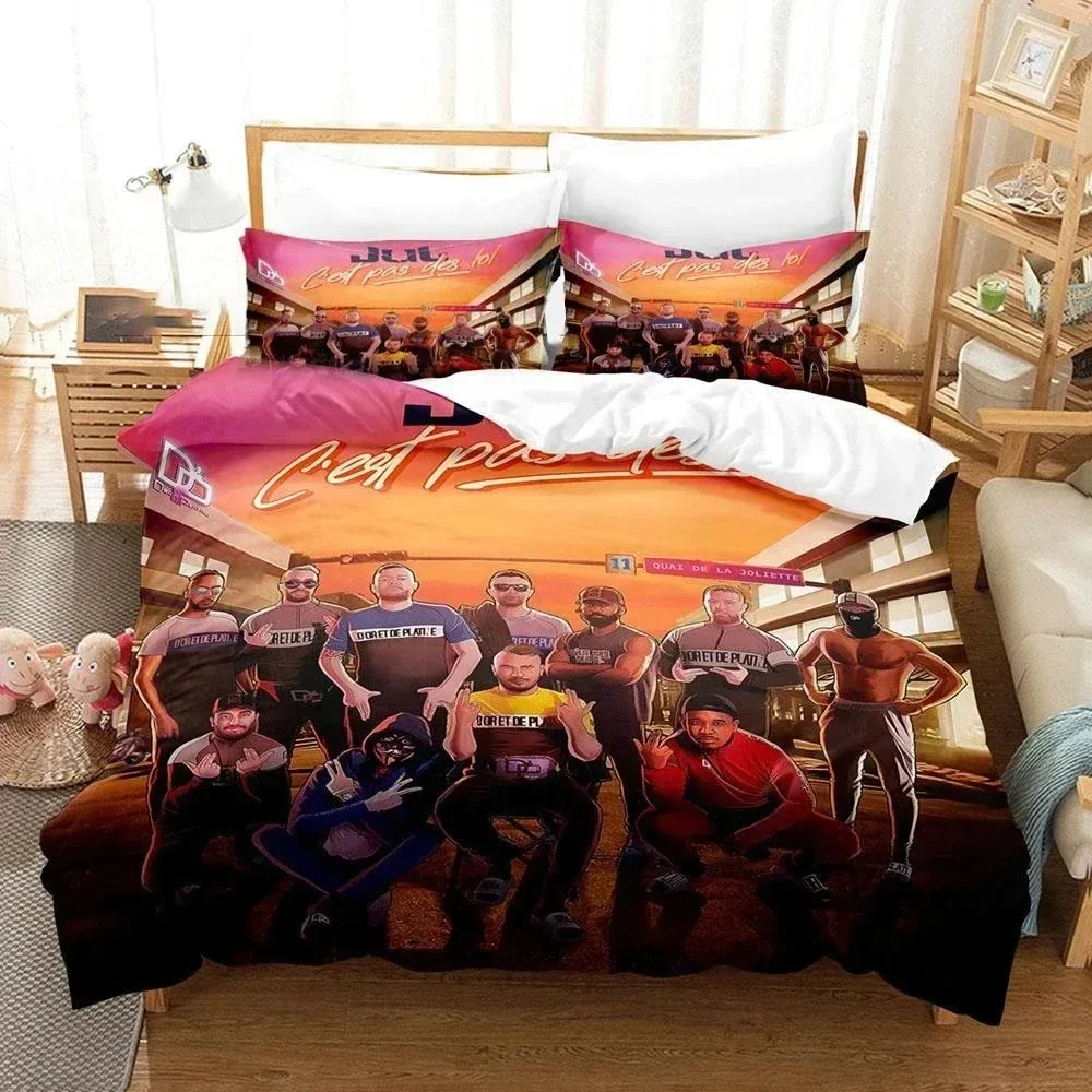 

3D Printed JuL Bedding Set C'est Pas Des Lol Duvet Cover Double Twin Full Queen King Adult Kids Bedclothes Quilt Cover