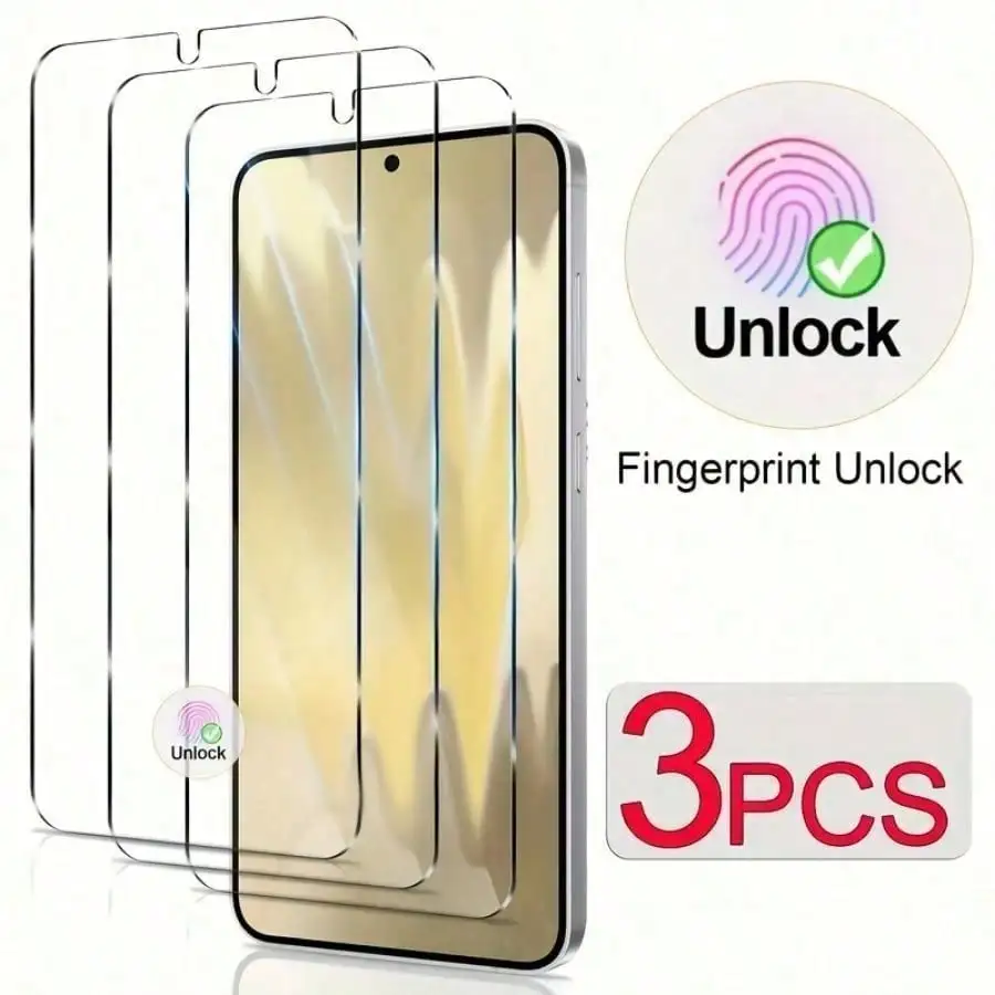 Three-Piece Tempered Glass Screen Protector Set, Compatible With IPhone 17/16E/15/14/13/12/11/XS MAX Series, Including Pro