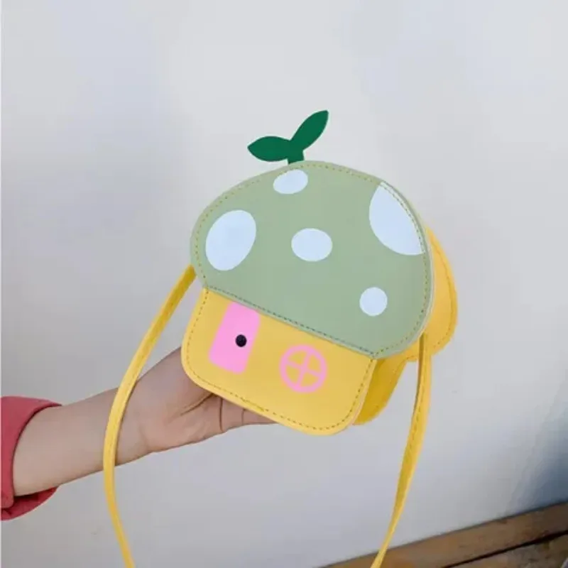 Children's Trendy Style Shoulder Bag Cartoon Fashion Messenger Bag Girls Coin Purse