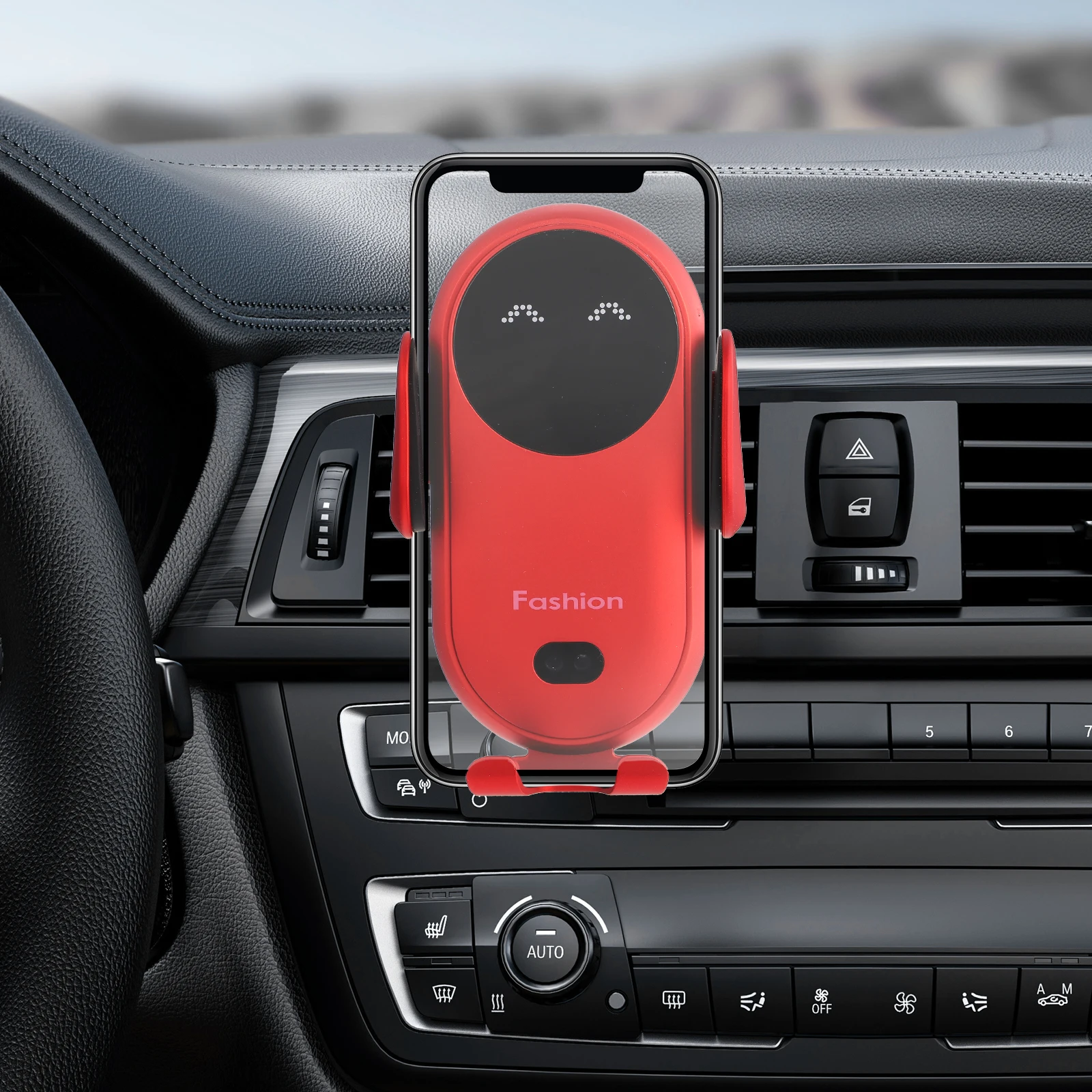 

Red Car Phone Mount Air Vent Holder 360 Degree Rotatable Durable Universal Cell Phone St Wireless Accessories Vent