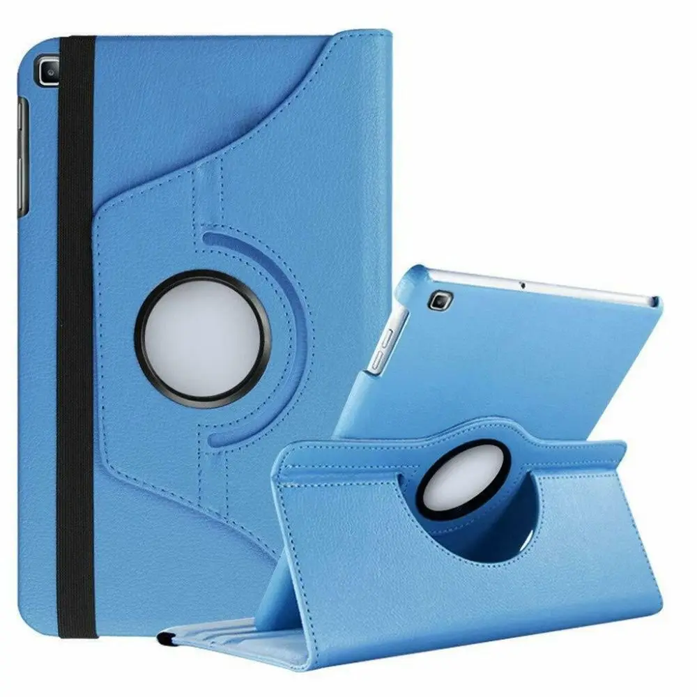 360 Degree Rotating PU Leather Case For New Samsung Galaxy Tab A 8.0 2019 SM-P200 SM-P205 Tablet Protective Case +Film+pen