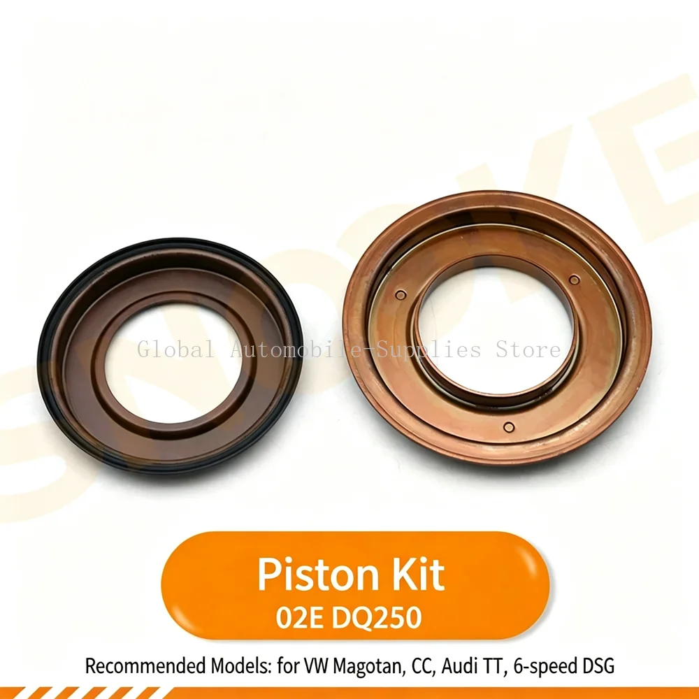 02E DQ250 Gearbox Piston Package for V W Magotan CC for Audi TT 6-Speed DSG Transmission Piston Package