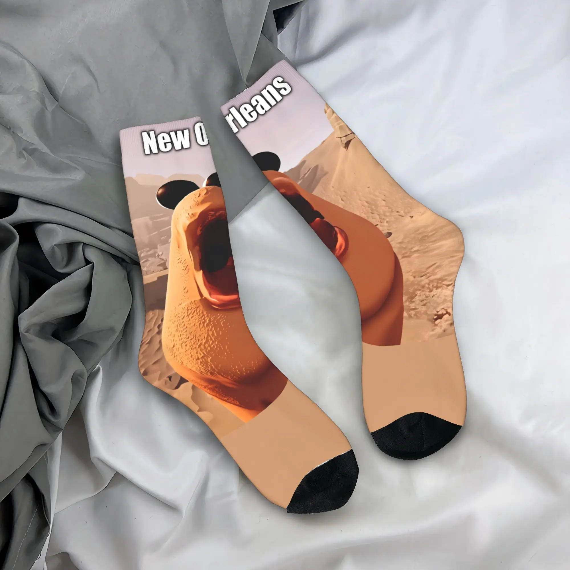

Funny Robert Help Marcus The Worm Socks Modern Stockings Spring Anti Sweat Couple Socks Medium Soft Custom Climbing Socks