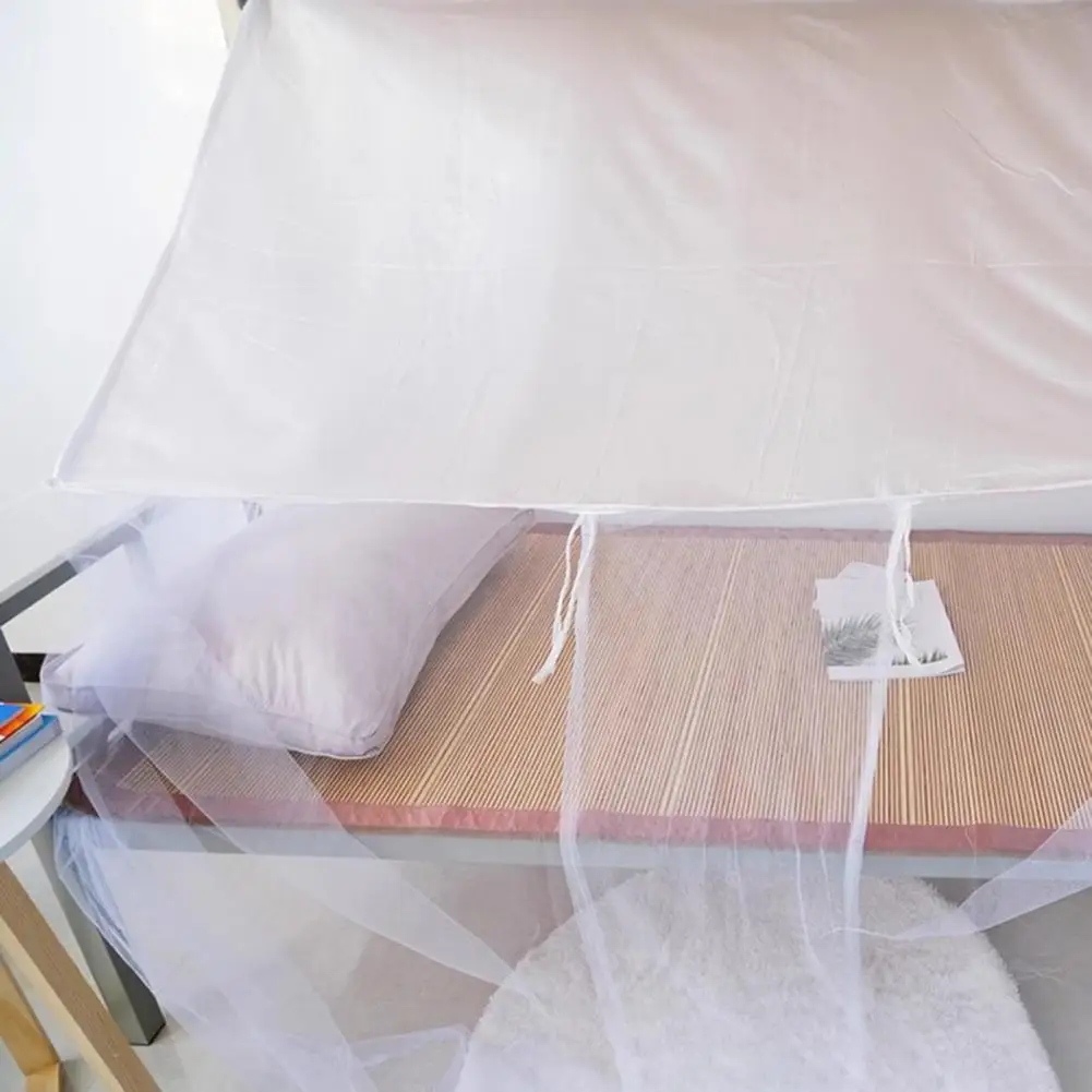 Mosquitera para dormitorio de 90/120cm, cortina literal, dosel de cama transpirable, malla fina, red para cama individual con una apertura para el hogar, dormitorio, universidad