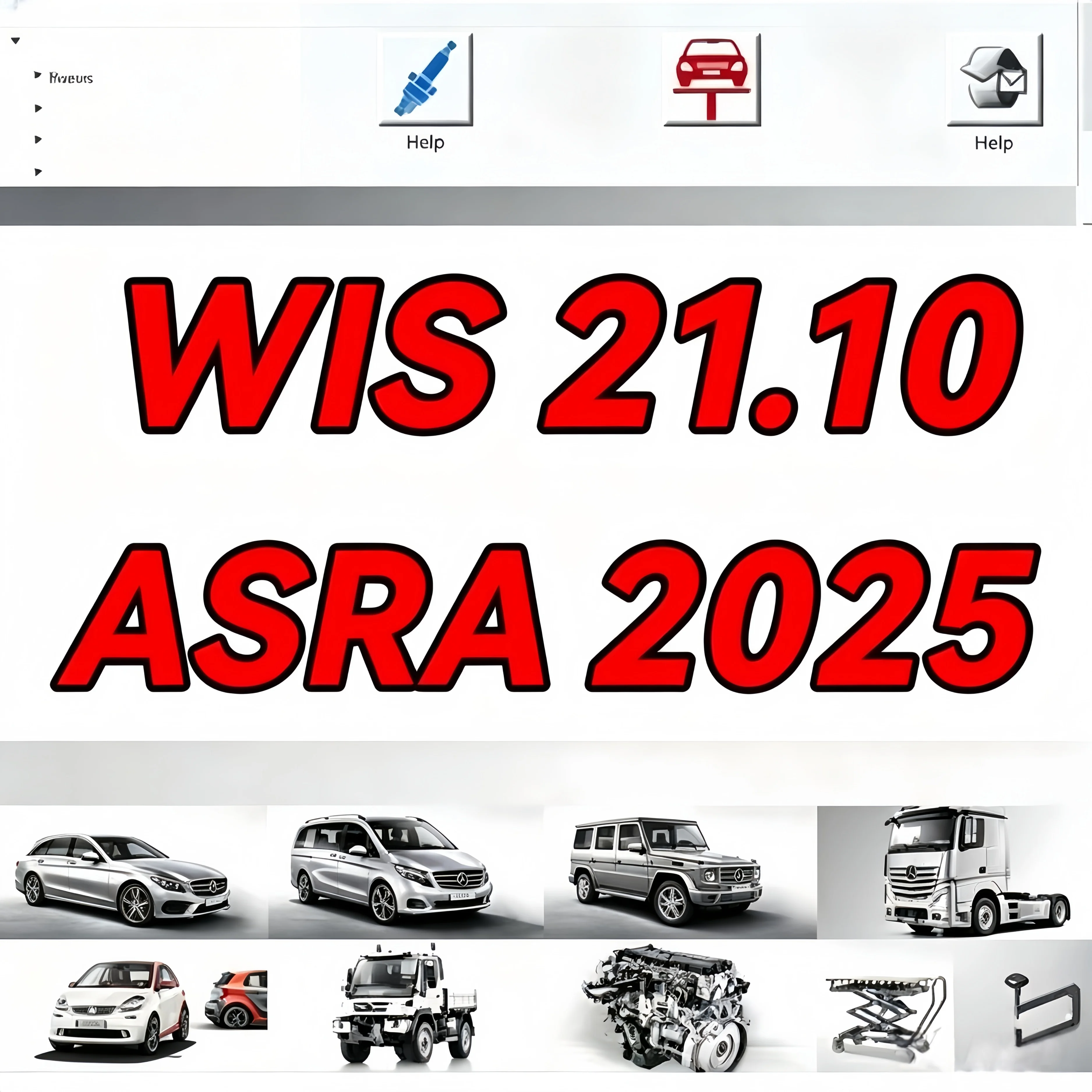 2026 hot! Mercedes WIS ASRA 21.10 Repair Manual Wiring Diagram No Certificate Limit No Time Change Support 223 206 Win10 Win11